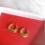 AAA Replica Celine Wave Circle Earrings